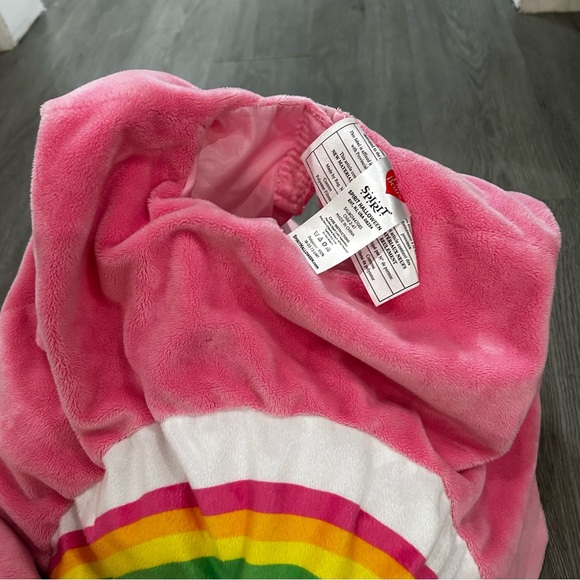 Care Bears Cheer Bear Pink Rainbow Plush 2-Piece Costume - Picture 3 of 6